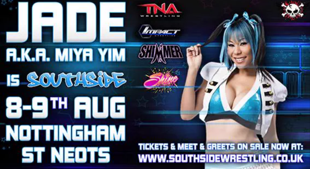 Jade Comes To South Side Wrestling In The UK