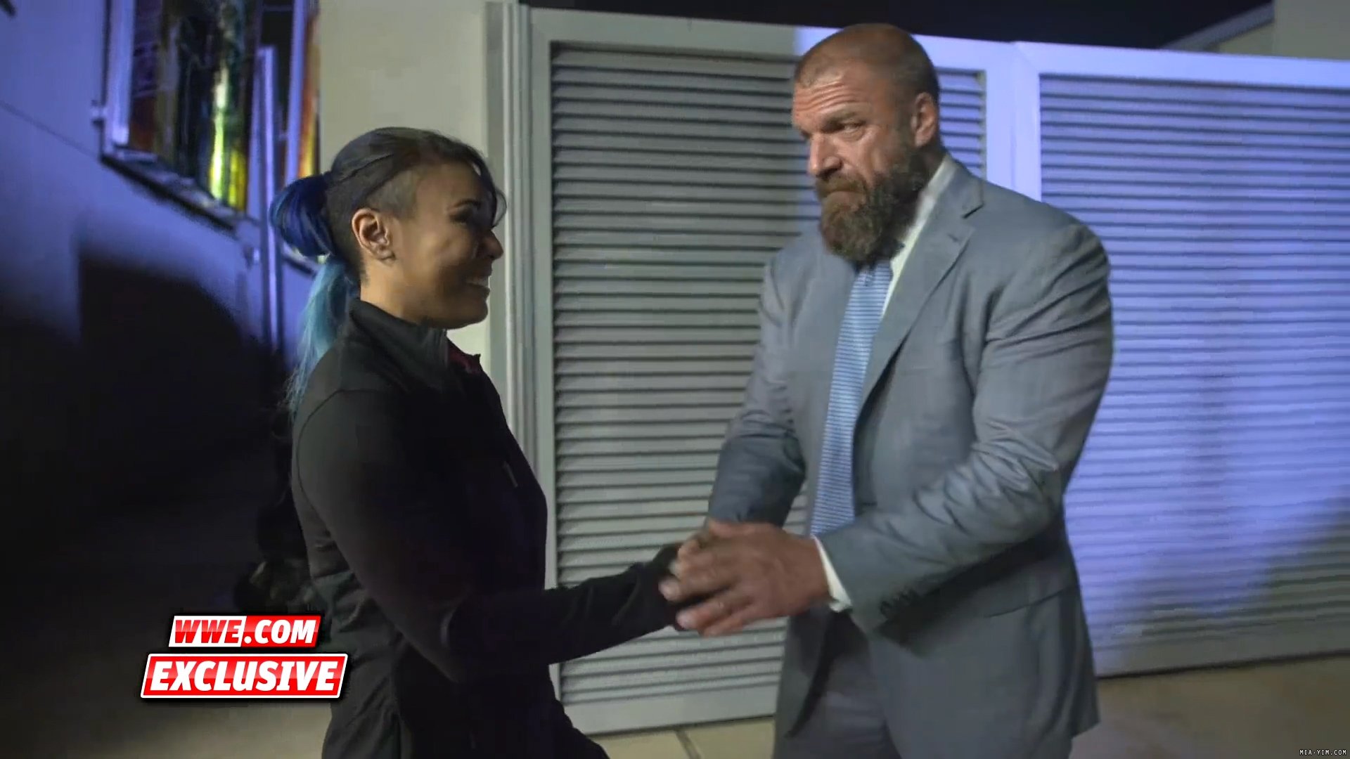 Triple H tells Mia Yim that she’s earned an NXT contract: WWE Exclusive